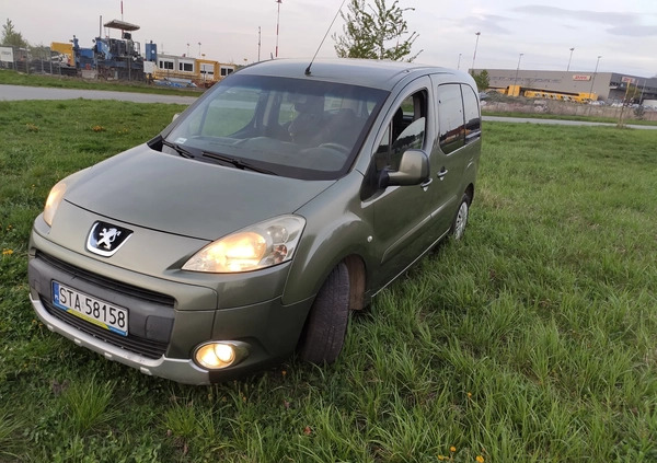 Peugeot Partner cena 19500 przebieg: 199500, rok produkcji 2009 z Tarnogród małe 79